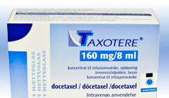 taxotere packaging