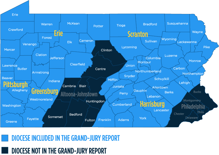 map of diocese