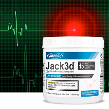 Jack3d product with fatal green EKG in background