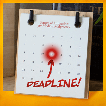animated calendar highlightiing deadline
